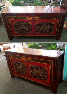 Sideboard - Tibet, Anrichte, Kredenz, Alter unbestimmt vergrssern